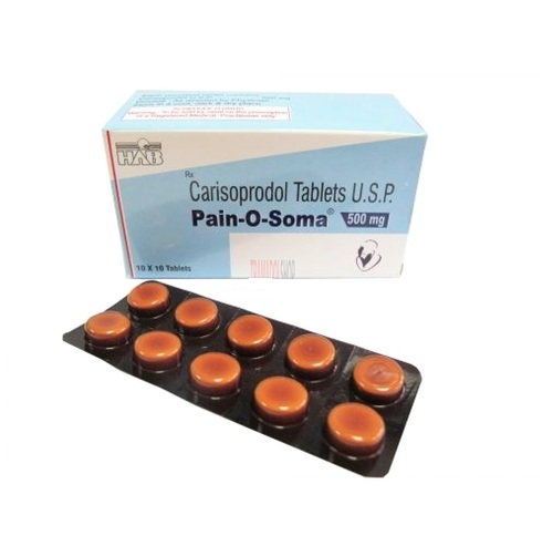 Buy pain o soma Soma 500mg (Carisoprodol) Online in USA